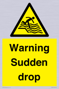 Warning Sudden drop
